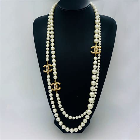 chanel cheap necklace|real chanel necklace.